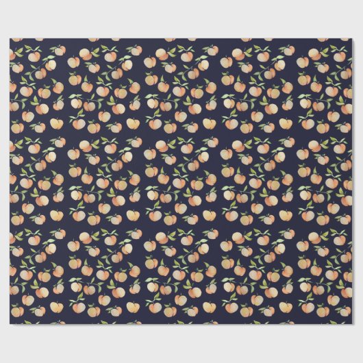 Peachy Peaches Cadeaupapier (Vlak)