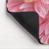 Peachy Pink Daisies Mousepad Muismat (Hoek)