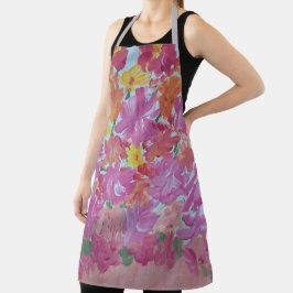 Peachy Pink Floral Schort