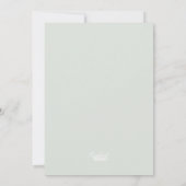 Peachy Pink & Mint Spring Tulpen Verjaardagsfeestj Kaart (Achterkant)