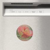 Peachy Roos Blossom Magneet (Insitu (Vaatwasser))