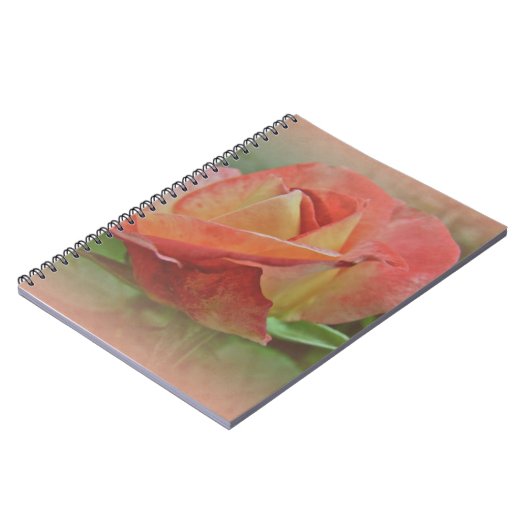 Peachy Roos Blossom Notitieboek (Linkerzijde)