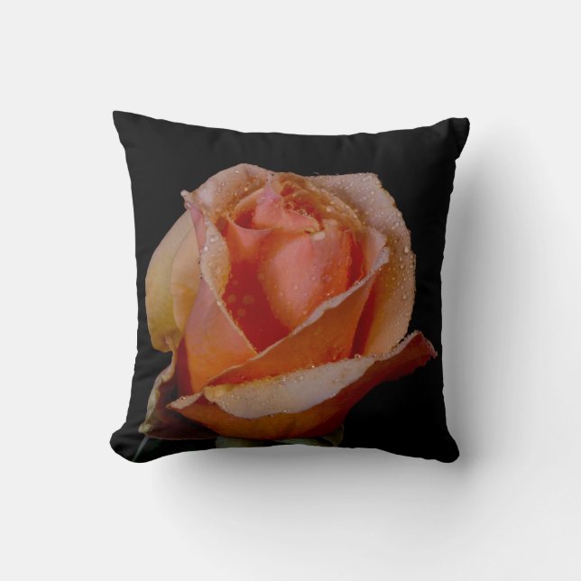 Peachy Roos Kussen (Voorkant)
