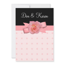 Peachy Roos Polka Dots Wedding