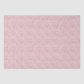  Peachy Roze Antiek Damask Decoupage Tissuepapier (Voorkant)