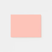 Peachy Roze Stevige Kleur Post-it® Notes (Voorkant)