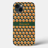 Peachy Sinaasappel Tuin Roos Bloem Case-Mate iPhone Case (Achterkant)