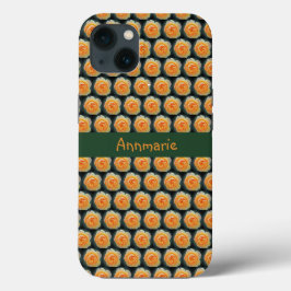 Peachy Sinaasappel Tuin Roos Bloem Case-Mate iPhone Case