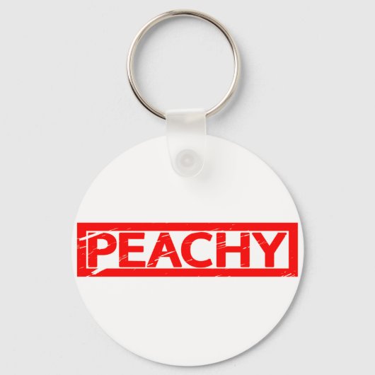 Peachy Stamp Sleutelhanger (Voorkant)