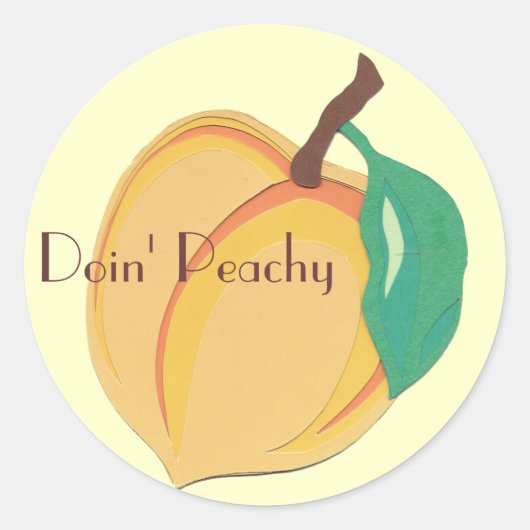 Peachy Stickers (Voorkant)