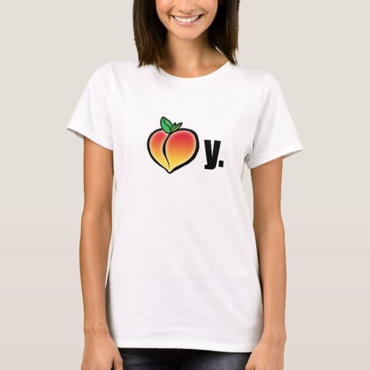 Peachy T-shirt (Voorkant)