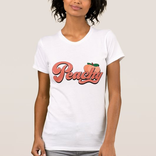 PEACHY T-SHIRT (Voorkant)