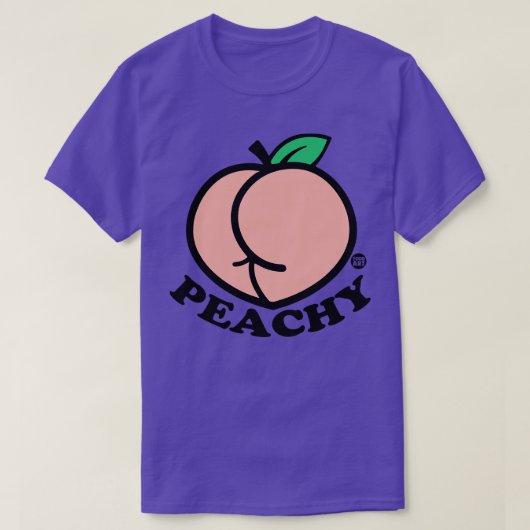 PEACHY T-SHIRT (Design voorkant)