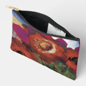 Peacin' Poppies kleine zakje Etui (Open)