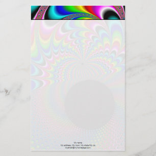 Peackock A Delic - Fractal Art Briefpapier