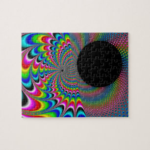 Peackock A Delic - Fractal Art Legpuzzel