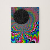 Peackock A Delic - Fractal Art Legpuzzel (Verticaal)