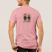 Peacoat Brand - Natural Enemies Tri-Blend Shirt (Achterkant)