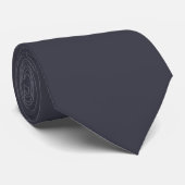 Peacoat Grey Stropdas (Opgerold)