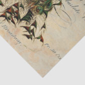Peacock: 18 lb decoupage Sheet links Tissuepapier (Detail)