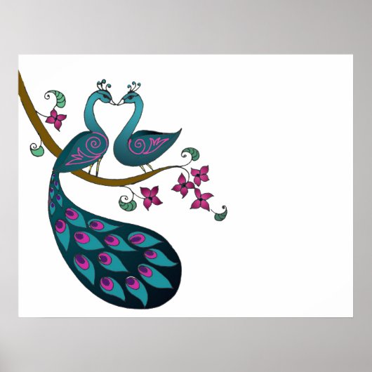 Peacock-1 Poster (Voorkant)