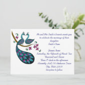 Peacock - 1 Weddenschap Kaart (Staand voorkant)