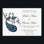 Peacock -1 Weddenschappen Kaart<br><div class="desc">Een liefhebbend paar pauw en pesen bevond een zoen bovenop een bloeiende tak die een hartvorm vormt in de ruimte tussen hen met hun nek en hoofd! Wat een geweldige manier om je bruiloft aan te kondigen! Overeenkomende bewaardatum, RSVP, Bedankt, verzendkosten, enzovoort zijn beschikbaar. De artiest Krishna Sadhu maakt op...</div>