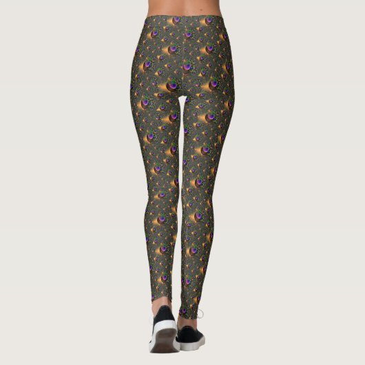 Peacock 2 leggings (Achterkant)