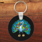 Peacock 2 sleutelhanger (Voorkant)