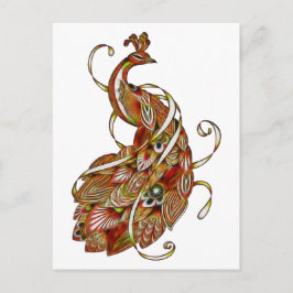 Peacock 2b briefkaart