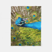 Peacock 3 fleece deken (Voorkant)