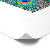 Peacock#3-Poster Poster (Hoek)