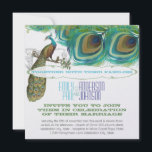Peacock  4 Veters met Peacock Kaart<br><div class="desc">zie meer  vredestichtende vogelproducten Peacock Wedding Invitations  Art Nouveau Peacock Bird Parade Wedding - zie meer  vogelproducten  Paisley Peacock Colors of Fuchsia and Limoen Paisley Wedding Invitation - Paisley Peacock Colors Wedding Invitations,  RSVP,  Save the Date and Direction of Reception Cards. RSVP & Place Cards RSVP & Place Cards</div>