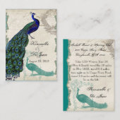 Peacock 5 - Informatie over de rijrichting Informatiekaartje (Voorkant / Achterkant)