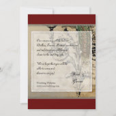  Peacock 6 - sparen de Datum Save The Date (Voorkant)