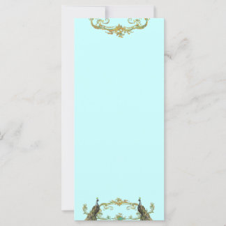 Peacock 7 Gold Filigree Rack Kaart