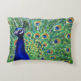 Peacock Accent Kussen