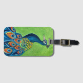 Peacock AcrylBagagelabel Bagagelabel (Voorkant (horizontaal))
