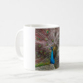 Peacock-Afbeelding Koffiemok (Voorkant links)