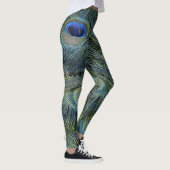 Peacock Afdrukken Leggings (Rechts)