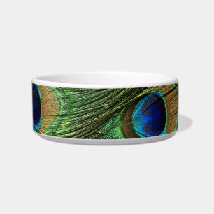 Peacock Afdrukken Voerbakje