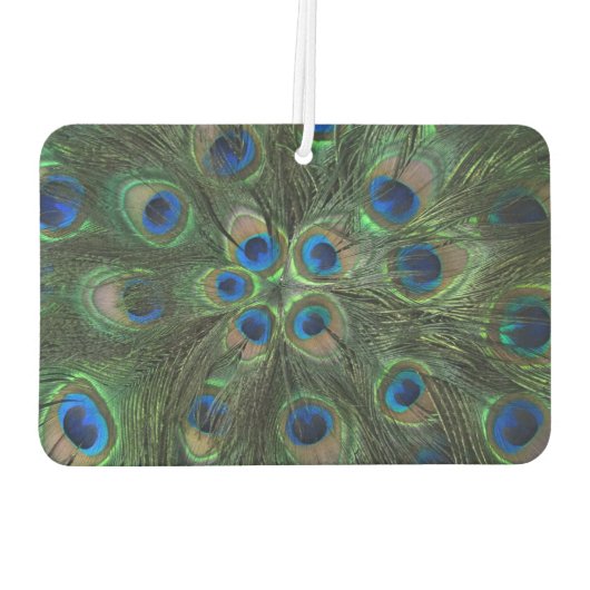 Peacock Air Freshener Luchtverfrisser (Achterkant)