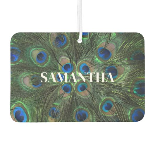 Peacock Air Freshener Luchtverfrisser (Voorkant)