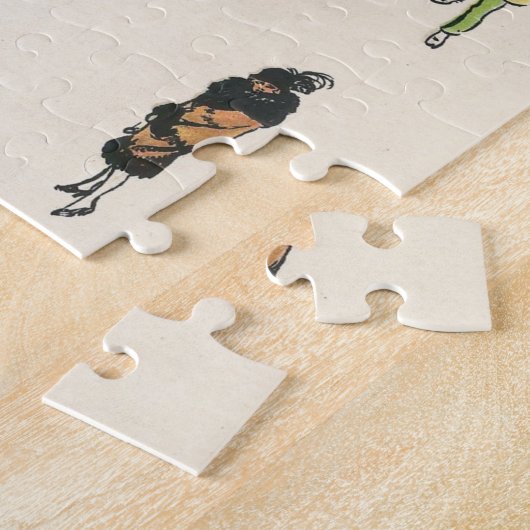 Peacock Alley, origineel Waldorf Astoria Hotel NY Legpuzzel (Zijkant)