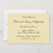 Peacock Antiek kleurrijk Kaart (Achterkant)