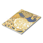 Peacock Antiek  kleurrijk Notitieblok (Linkerzijde)