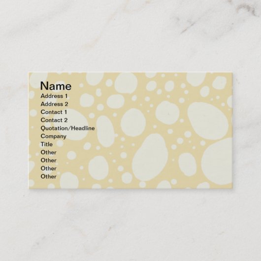 Peacock Antiek  kleurrijk Visitekaartje (Voorkant)