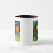 Peacock Apple Crate LabelWatsonville, CA Mok (Midden)