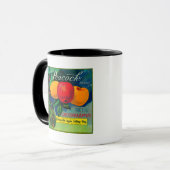 Peacock Apple Crate LabelWatsonville, CA Mok (Voorkant links)