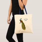 Peacock Art Animal Canvas tas (Voorkant (product))